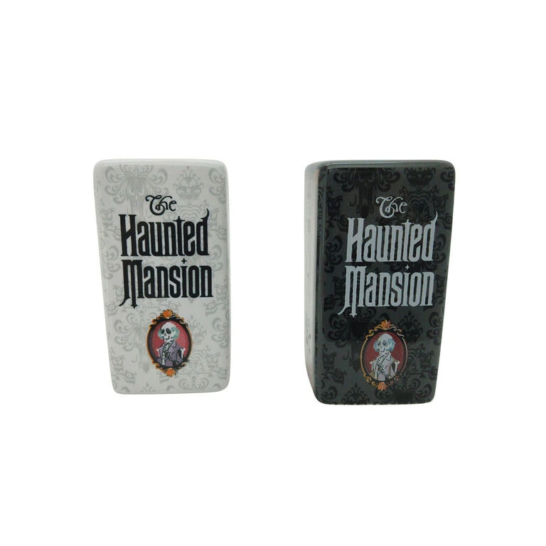 Enesco Disney The Haunted Mansion Salt And Pepper Shakers, Set Of 2 3 Enesco Disney The Haunted Mansion Salt And Pepper Shakers, Set Of 2