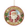 Enesco Jim Shore Dated 2023 Jolly Santa Ornament