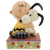 Enesco Jim Shore Charlie Brown Hugging Snoopy Figurine, 4.5" 1 Enesco Jim Shore Charlie Brown Hugging Snoopy Figurine, 4.5" -Enesco Jim Shore Charlie Brown Hugging Snoopy Figurine 6007936 01