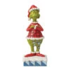 Enesco Jim Shore Dr. Seuss Mean Grinch Posing Figurine, 6.5" -Enesco Jim Shore Dr. Seuss Mean Grinch Figurine 6012702 01