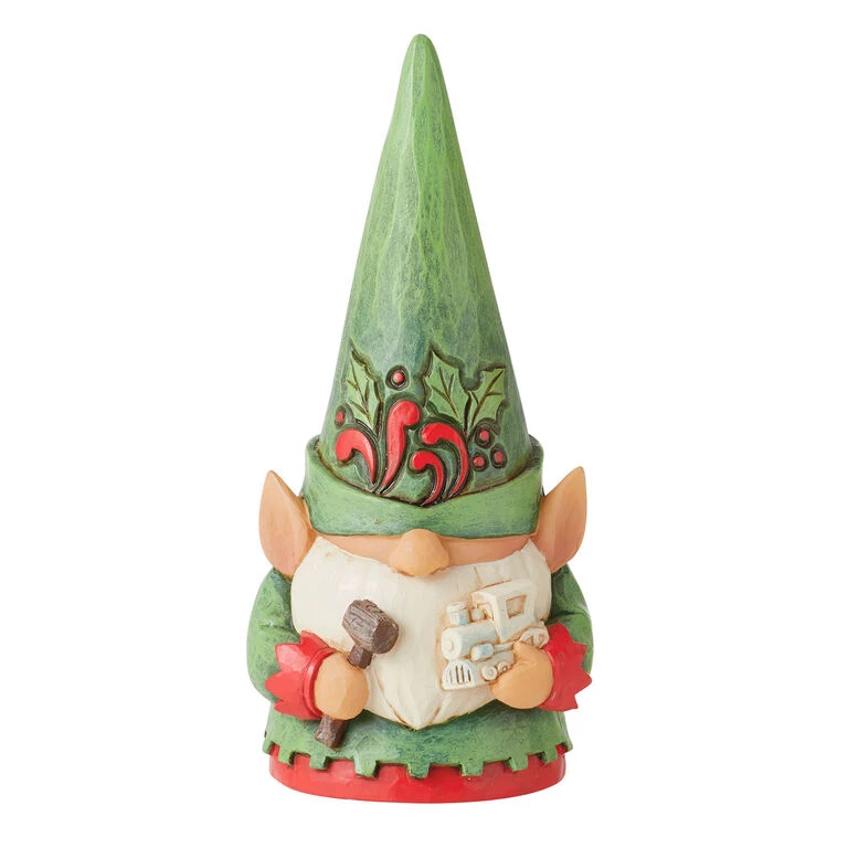 Enesco Jim Shore Elf Gnome Figurine, 4.7" 3 Enesco Jim Shore Elf Gnome Figurine, 4.7"
