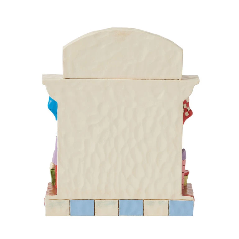 Enesco Jim Shore Grinch Peeking Out Of Fireplace Figurine, 5.5" 4 Enesco Jim Shore Grinch Peeking Out Of Fireplace Figurine, 5.5" - Image 2