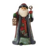 Enesco Jim Shore Holiday Manor Santa Figurine, 10.04" -Enesco Jim Shore Holiday Santa Staff Lantern Figurine 6012884 01