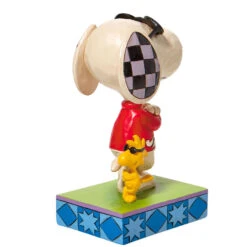 Enesco Jim Shore Peanuts Joe Cool & Woodstock Figurine, 5" 7 Enesco Jim Shore Peanuts Joe Cool & Woodstock Figurine, 5" -Enesco Jim Shore Joe Cool Snoopy Woodstock Figurine 6010115 03