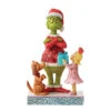 Enesco Jim Shore Max And Cindy Giving Gifts To The Grinch Figurine, 7.24" -Enesco Jim Shore Max and Cindy Give the Grinch Presents Figurine 6012698 01