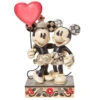 Enesco Jim Shore Disney Mickey And Minnie Heart Figurine, 7.25" 1 Enesco Jim Shore Disney Mickey And Minnie Heart Figurine, 7.25" -Enesco Jim Shore Mickey and Minnie Heart Figurine 6010106 01