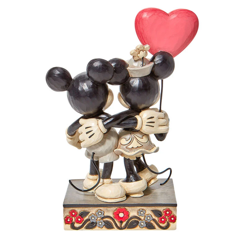 Enesco Jim Shore Disney Mickey And Minnie Heart Figurine, 7.25" 4 Enesco Jim Shore Disney Mickey And Minnie Heart Figurine, 7.25" - Image 2