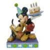 Enesco Jim Shore Mickey And Pluto Happy Birthday Pal Figurine, 6.2" 2 Enesco Jim Shore Mickey And Pluto Happy Birthday Pal Figurine, 6.2" -Enesco Jim Shore Mickey and Pluto Birthday Figurine 6007058 01
