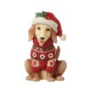 Enesco Jim Shore Mini Christmas Dog Figurine, 3.5" -Enesco Jim Shore Mini Christmas Dog Figurine 6012962 01