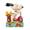 Enesco Jim Shore Peanuts Snoopy On Scooter Figurine, 6.5" -Enesco Jim Shore Peanuts Snoopy on Scooter Figurine 6010122 01