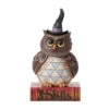 Enesco Jim Shore Halloween Owl Figurine, 5.51" -Enesco Jim Shore PintSized Halloween Owl Figurine 6012749 01