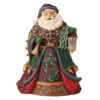 Enesco Jim Shore Collector Santa With Lantern Figurine, 14.02" 1 Enesco Jim Shore Collector Santa With Lantern Figurine, 14.02" -Enesco Jim Shore Santa Claus Lantern French Horn Figurine 6012948 01