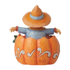 Enesco Jim Shore Scarecrow Inside A Pumpkin Figurine, 3.58" 5 Enesco Jim Shore Scarecrow Inside A Pumpkin Figurine, 3.58" -Enesco Jim Shore Scarecrow Inside a Pumpkin Figurine 6012759 02