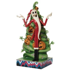 Enesco Jim Shore The Nightmare Before Christmas Santa Jack Figurine, 12" -Enesco Nightmare Before Christmas Jack With Tree Figurine 6013055 03