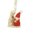 Enesco Snowbabies Gingerbread Tasting Ornament, 3.27" -Enesco Snowbaby and Gnome Share Cookies Ornament 6012369 01