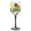 Enesco Lolita® Happy Retirement Handpainted Wine Glass, 15 Oz. 1 Enesco Lolita® Happy Retirement Handpainted Wine Glass, 15 Oz. -Enesco lolita happy retirement handpainted wine glass root gls115534h 1470 1